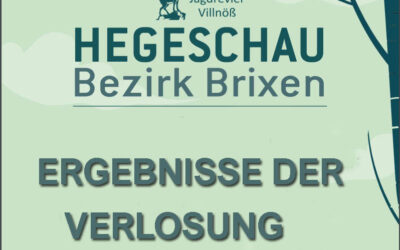 Ergebnisse der Lotterie Hegeschau in Villnöss 2024
